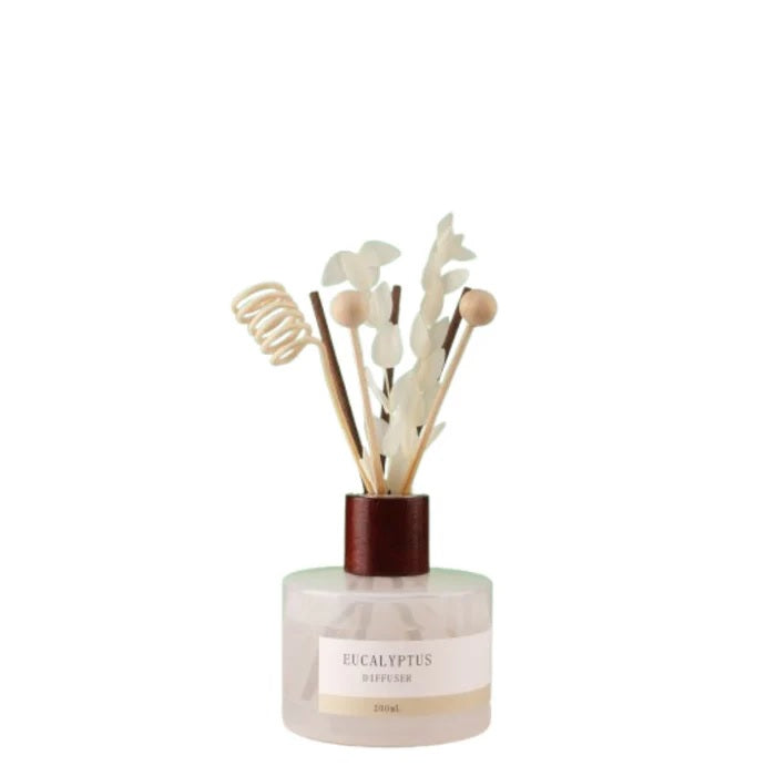Forest Series Eucalyptus Leaf Reed Diffuser 200ml (Jasmine and Ivy) | WBM MART