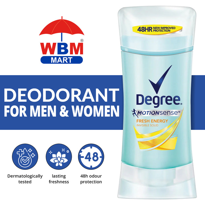 Fresh Energy Deodorant for Women - 74g | Degree