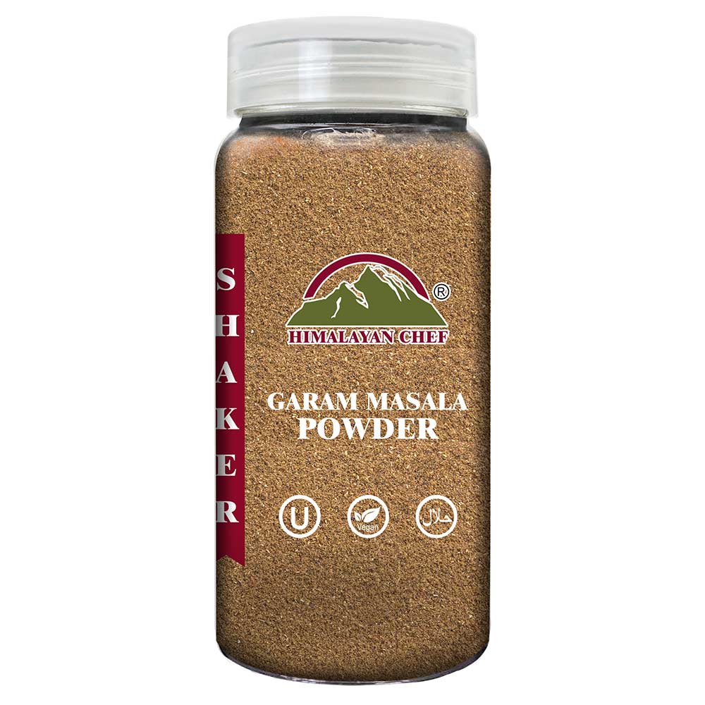 Garam Masala Powder Plastic Shaker - 0.33 lbs (150g) | Himalayan Chef