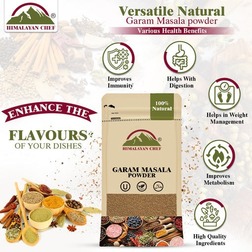Garam Masala Powder - 0.22 lbs (100g) | Himalayan Chef