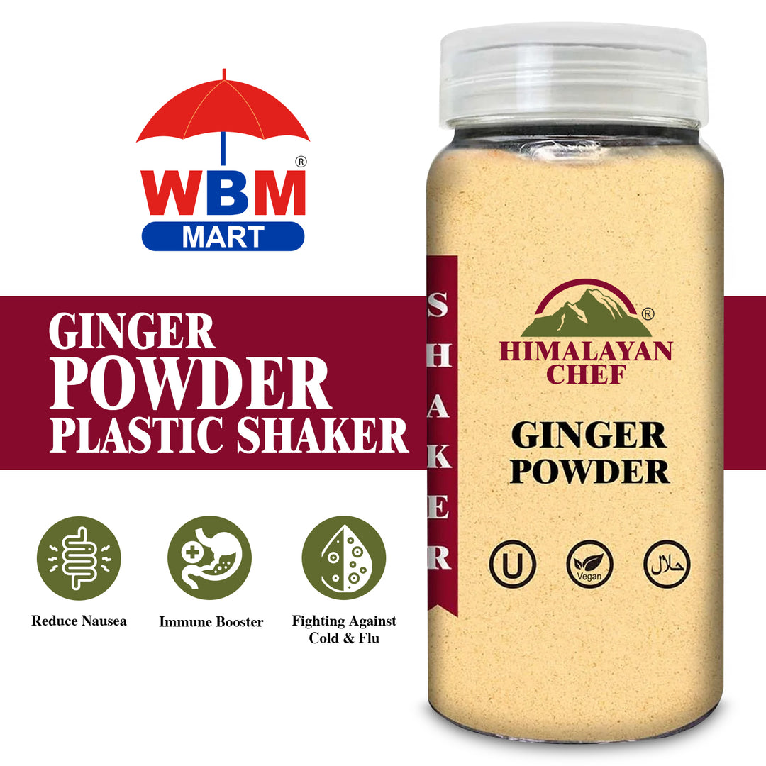 Ginger Powder Plastic Shaker - 0.35 lbs (160g) | Himalayan Chef