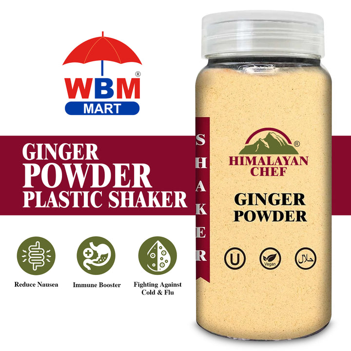 Ginger Powder Plastic Shaker - 0.35 lbs (160g) | Himalayan Chef