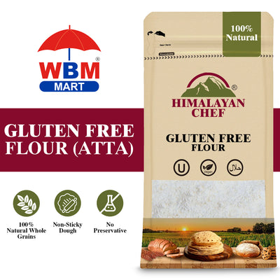 Gluten Free Flour (Atta) - 1.76 lbs (800g) | Himalayan Chef