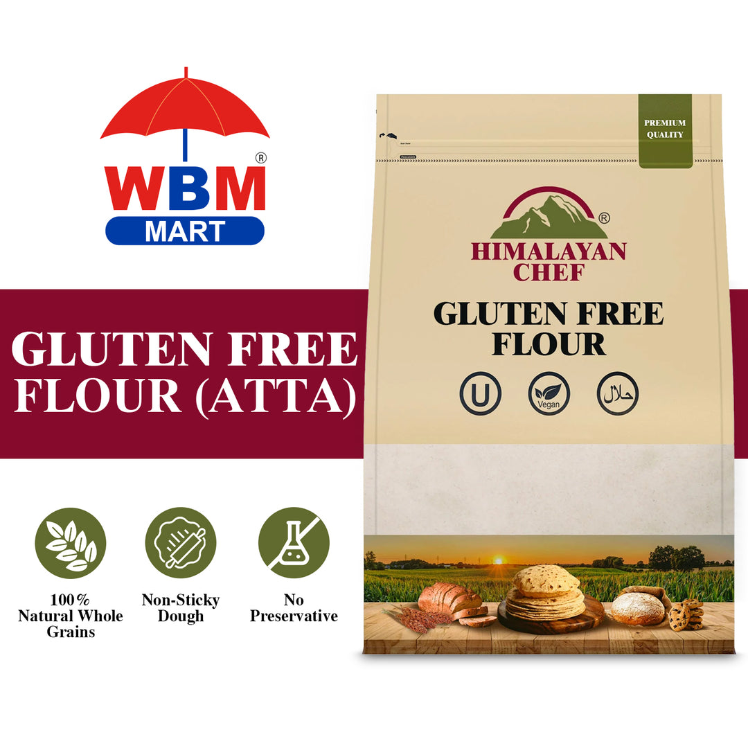 Gluten Free Flour (Atta) - 10 lbs (4.5kg) | Himalayan Chef