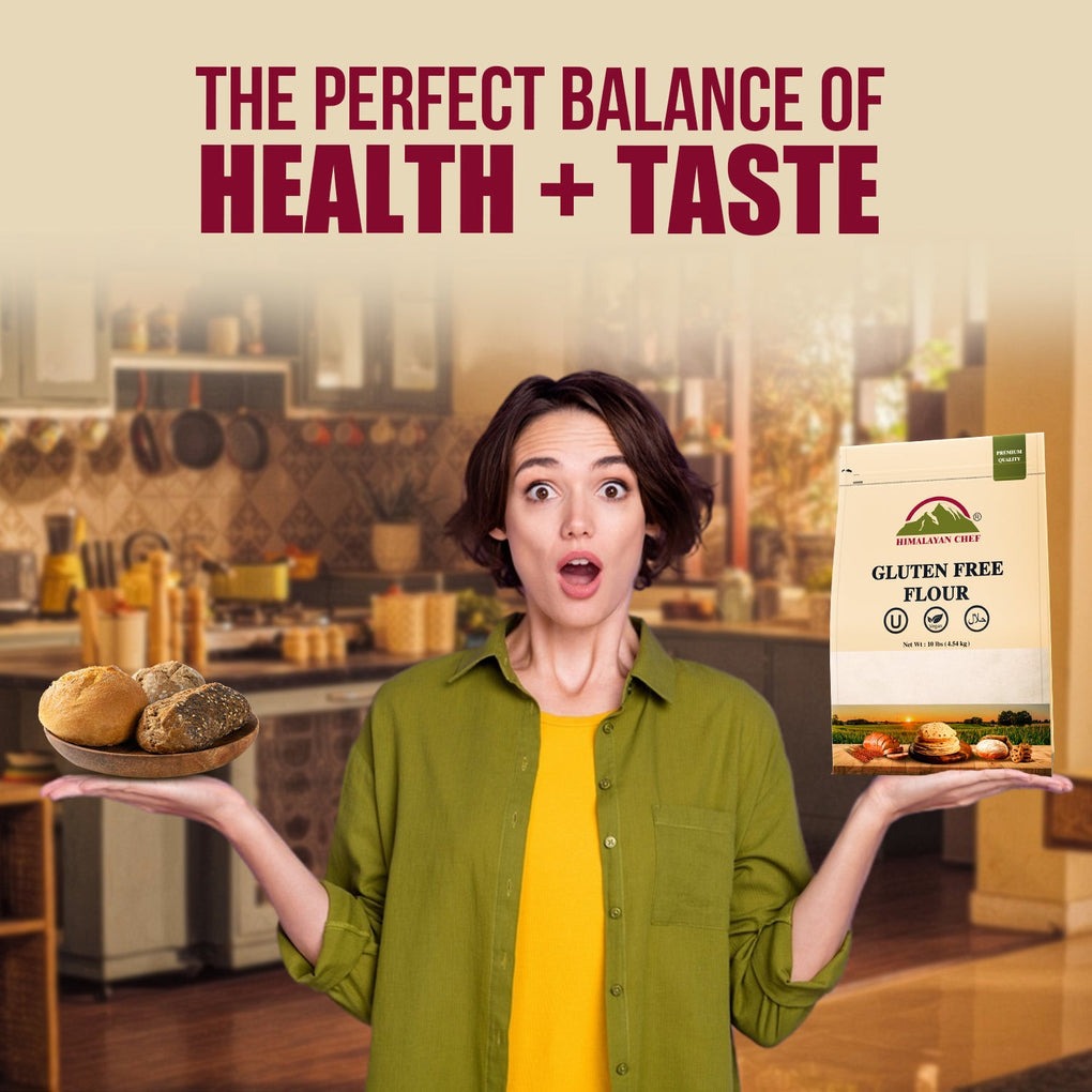 Gluten Free Flour (Atta) - 1.76 lbs (800g) | Himalayan Chef