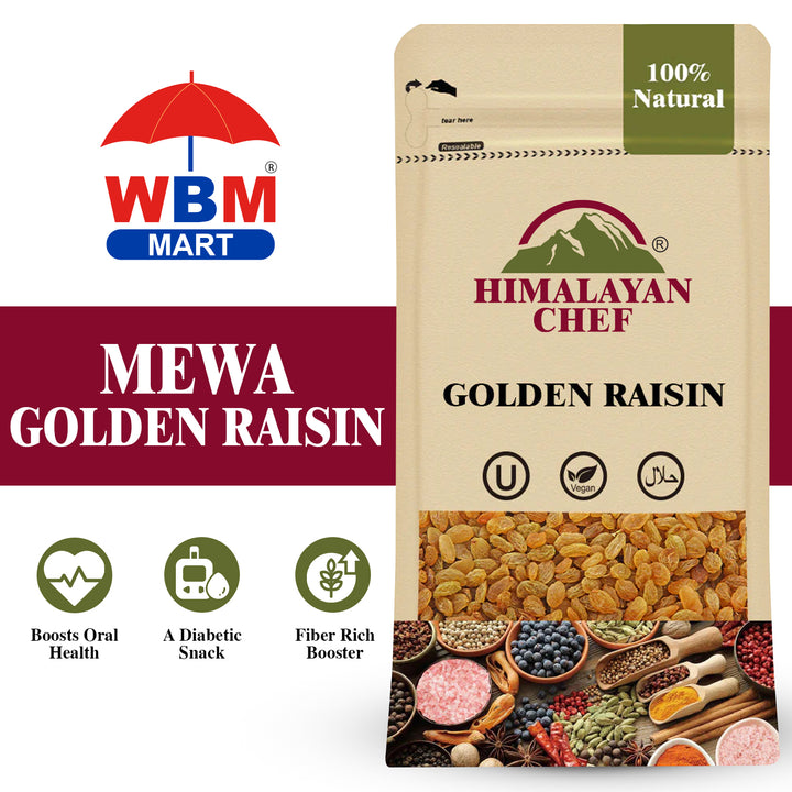 Golden Raisin - 0.5 lbs (227g) | Himalayan Chef