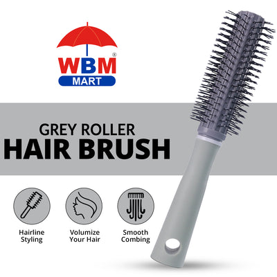 Grey Roller Hair Brush | WBM Care