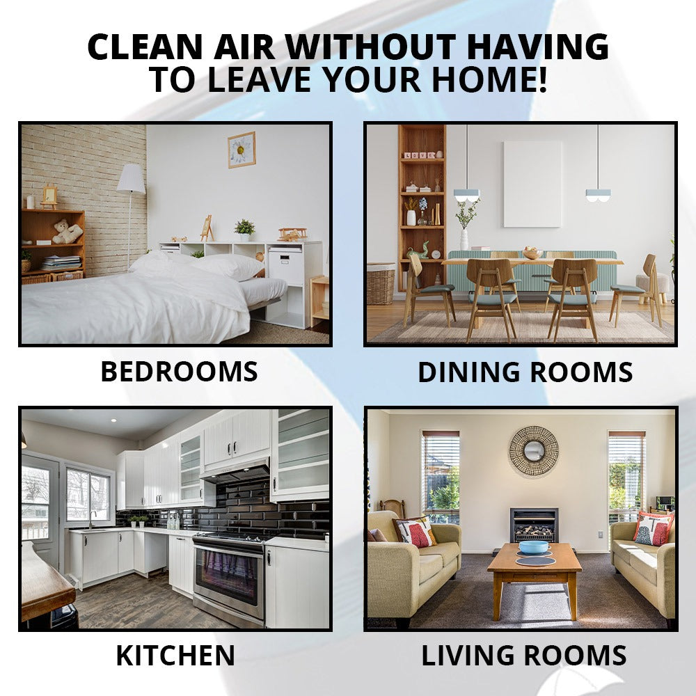 HEPA Air Purifier with Bluetooth Speaker (white) | WBM Smart