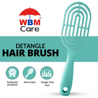Rectangular Hair Brush (Random Colors) | WBM Care