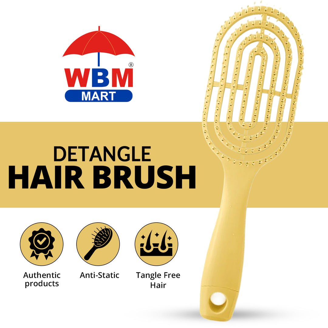 Rectangular Hair Brush (Random Colors) | WBM Care