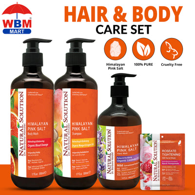 Hair & Body Care Set | Natural Solution