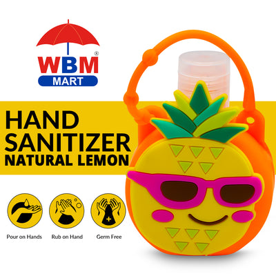 Hand Sanitizer Natural Lemon - 30 ml | WBM Care