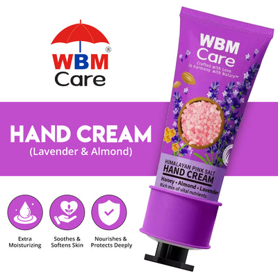 Hand Cream (Lavender & Almond) - 30g | WBM Care