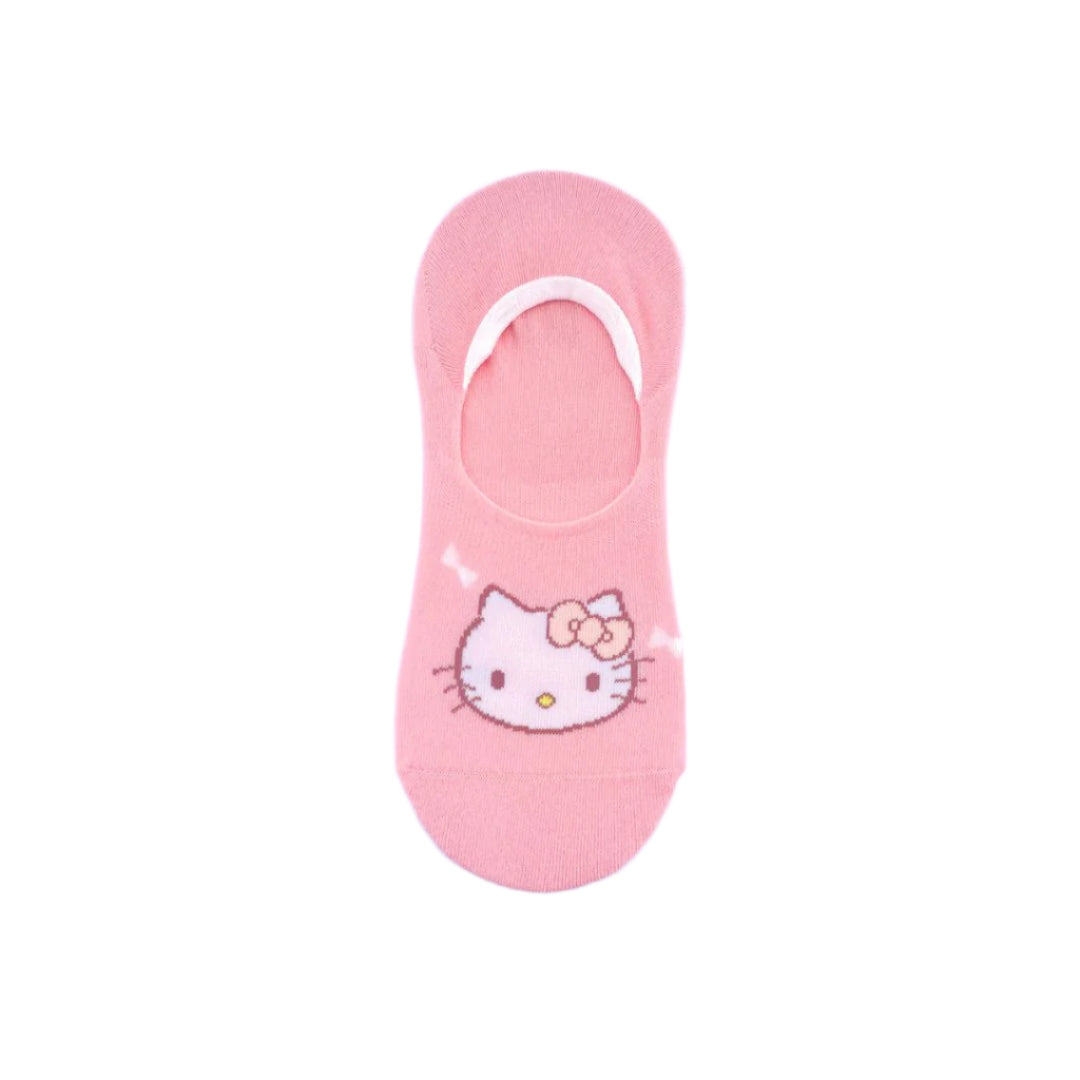 Hello Kitty No-Show Socks Solid Color Low Cut | WBM MART