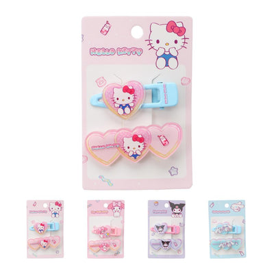 Hello Kitty Character Hair Clips Set 2 Pieces | WBM MART