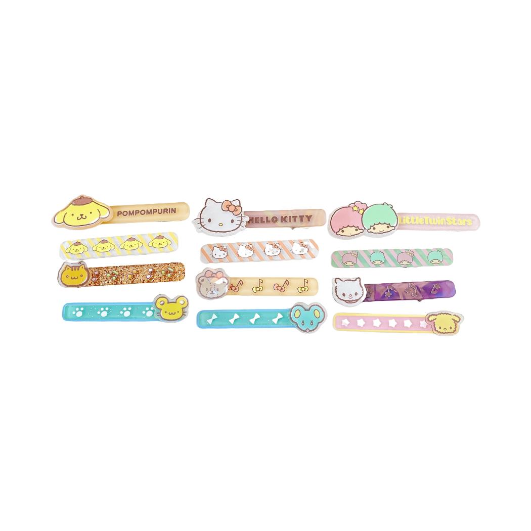 Hello Kitty &amp; Friends Hair Clips Set 4 Piece | WBM MART