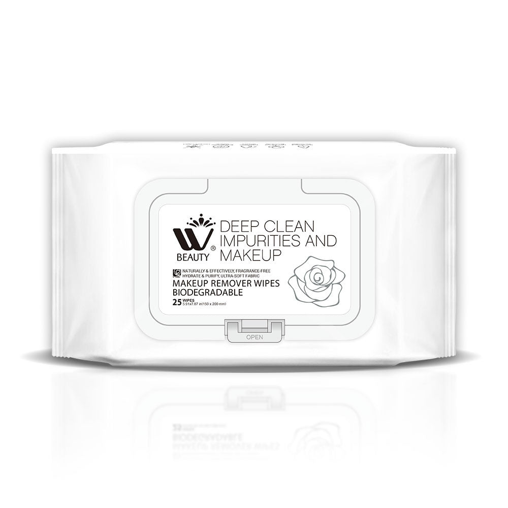 Makeup Remover Wipes - 25 pcs | WBM Beauty