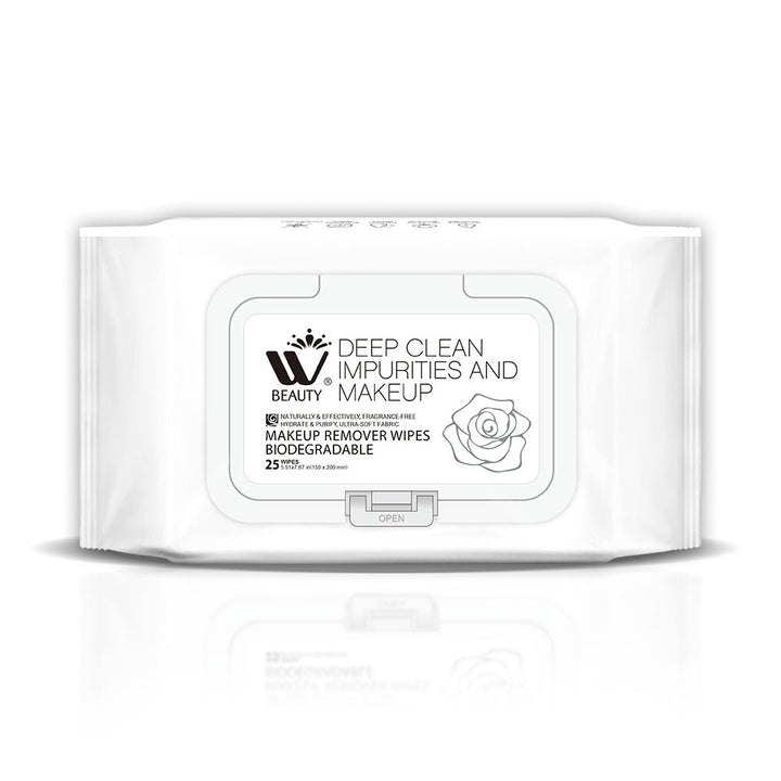 Makeup Remover Wipes - 25 pcs | WBM Beauty