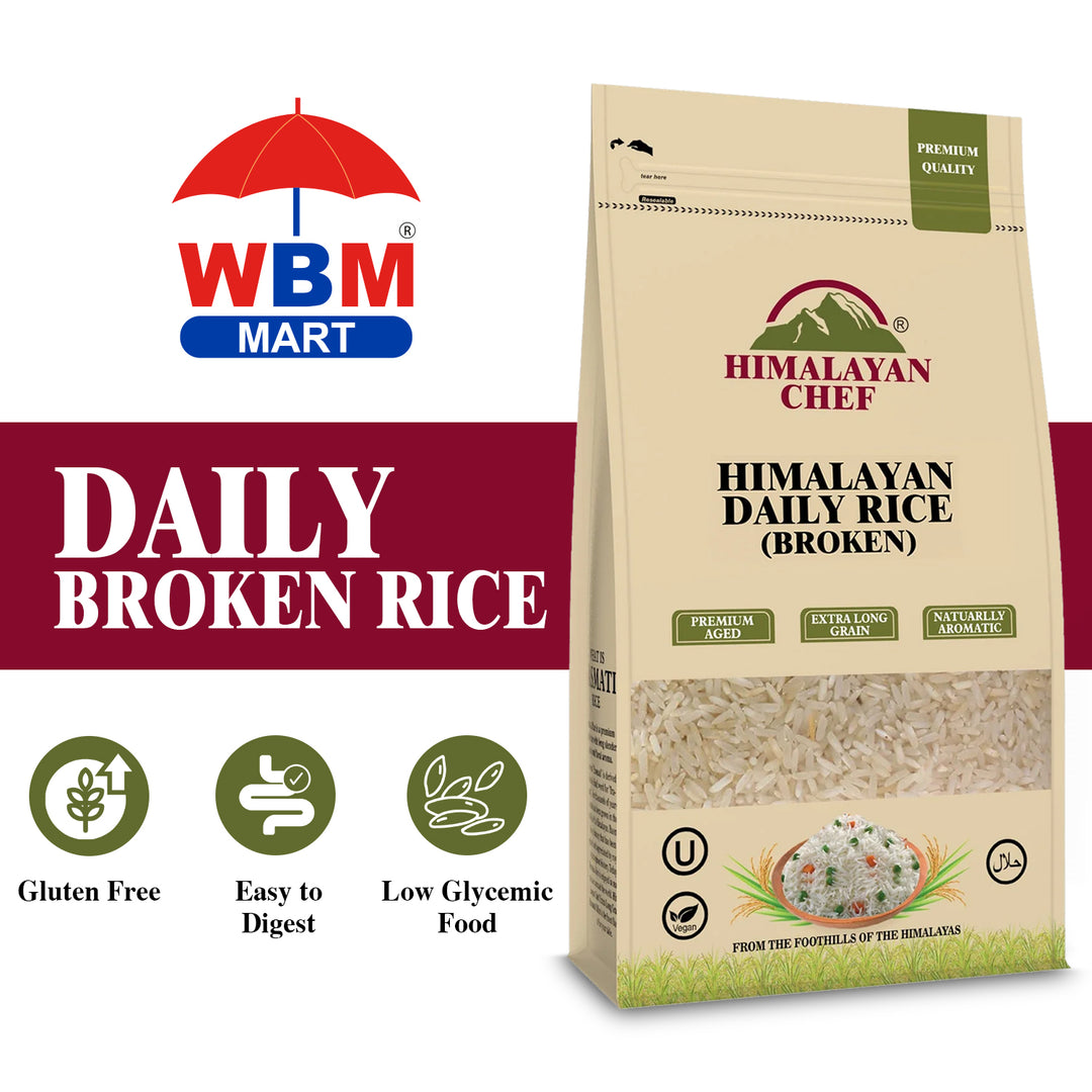 Himalayan Daily Broken Rice - 10 lbs (4500g) | Himalayan Chef