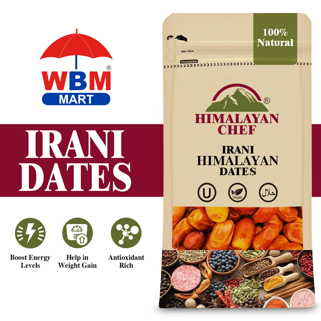 Irani Dates - 1.8 lbs (800g) | Himalayan Chef