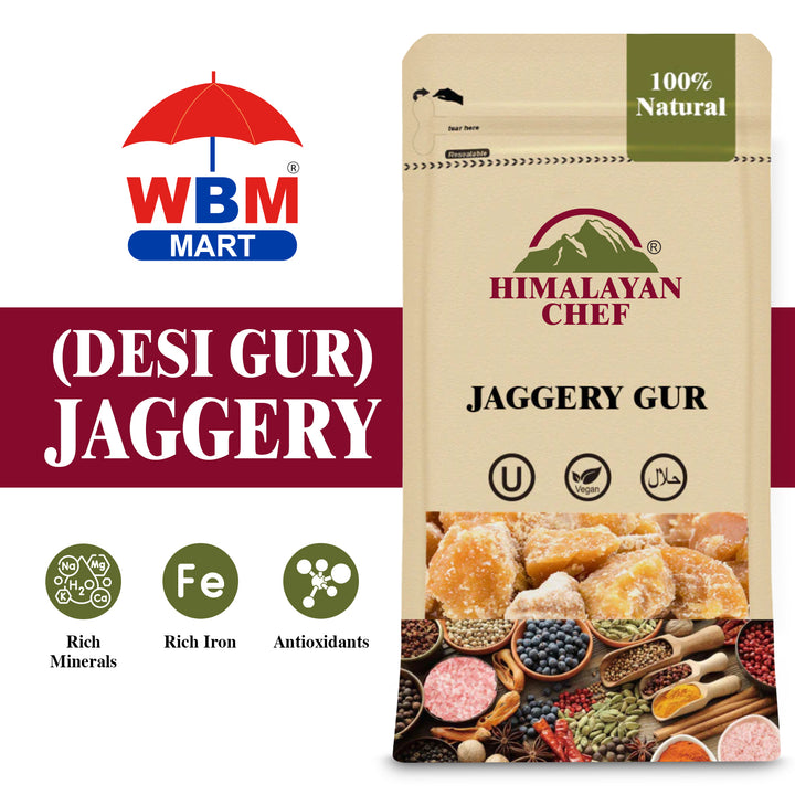 Jaggery ( Desi Gur) 2 lbs (908g) | Himalayan Chef