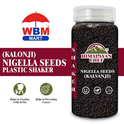 Nigella (Kalonji) Plastic Shaker- 0.4 lbs (180g) | Himalayan Chef