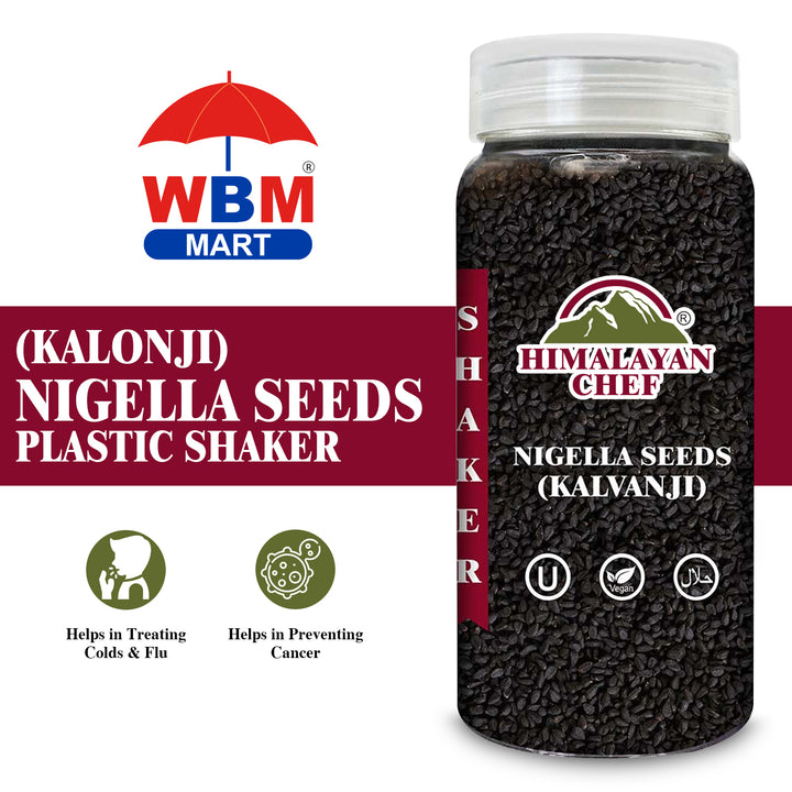 Nigella (Kalonji) Plastic Shaker- 0.4 lbs (180g) | Himalayan Chef