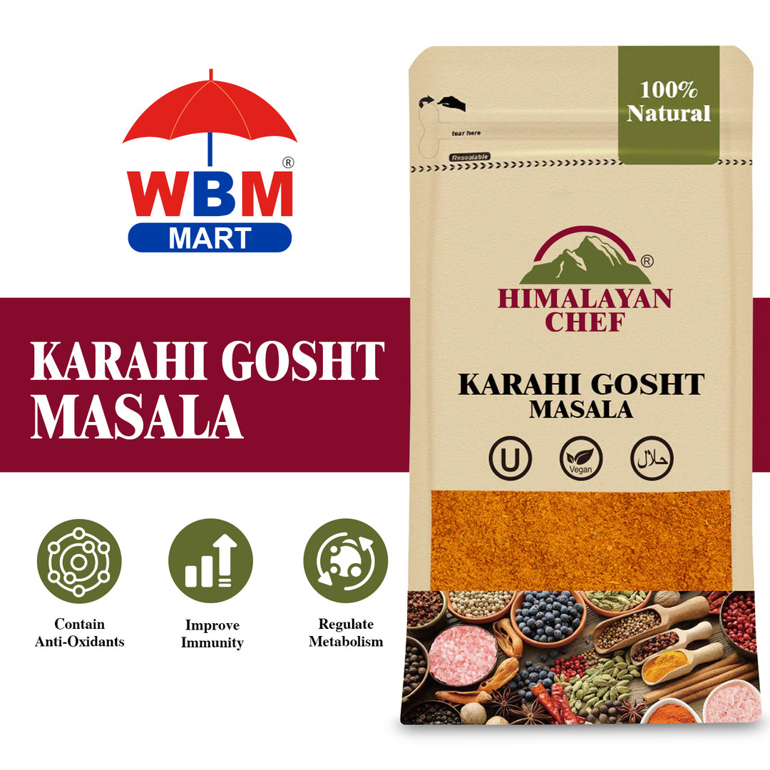 Karahi Gosht Masala - 0.22 lbs (100g) | Himalayan Chef