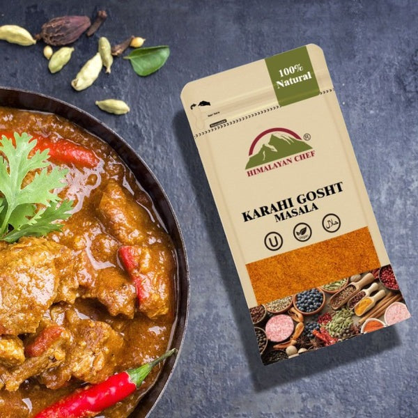 Karahi Gosht Masala - 0.22 lbs (100g) | Himalayan Chef