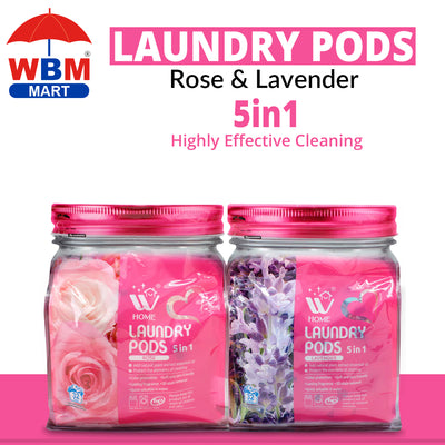(Pack of 2) Laundry Pods - Rose & Lavender  | WBM Home