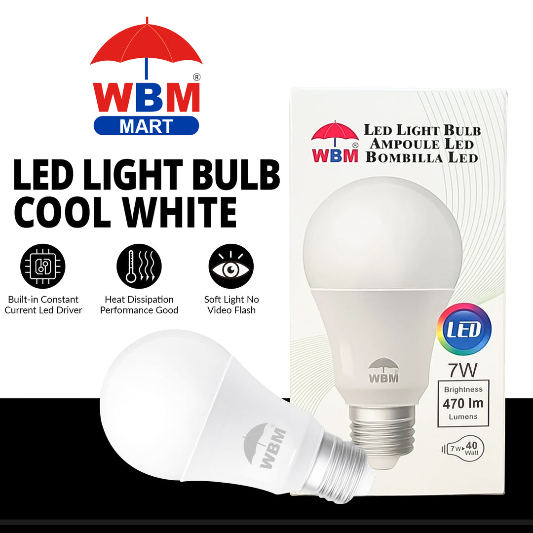 LED Light Bulb - Cool White (7W) | Himalayan Glow