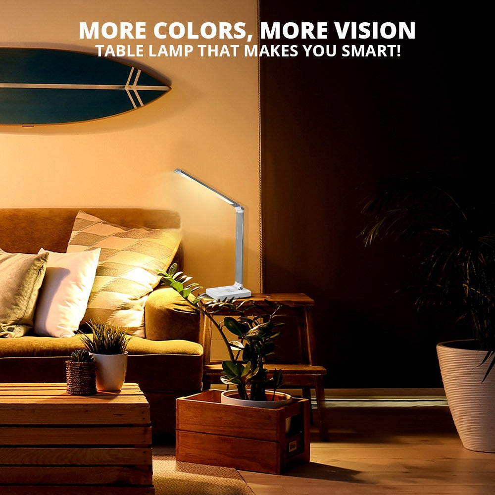 10 W Qi Wireless Fast Charger LED Desk Lamp | WBM Smart