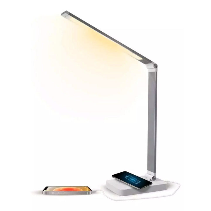 10 W Qi Wireless Fast Charger LED Desk Lamp | WBM Smart