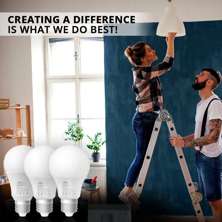LED Light Bulb - Cool White (9W) | Himalayan Glow