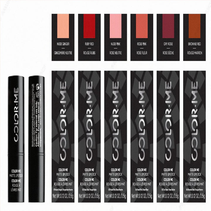 Lipstick Matte Color (02 Ruby Red) | WBM MART