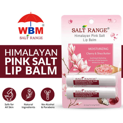 Pink Salt Lip Balm - 2pcs | Salt Range
