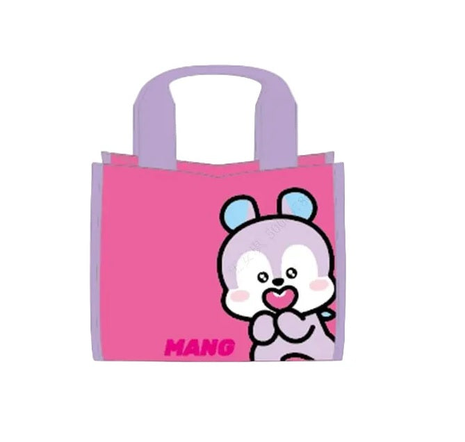 BT21 Collection Contrast Color Lunch Bag (MANG) (Any Available Color) | WBM MART
