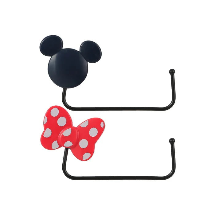 Minnie Mouse Desk Hooks Set – 2 Pcs Adhesive Organizer Hooks | WBM MART