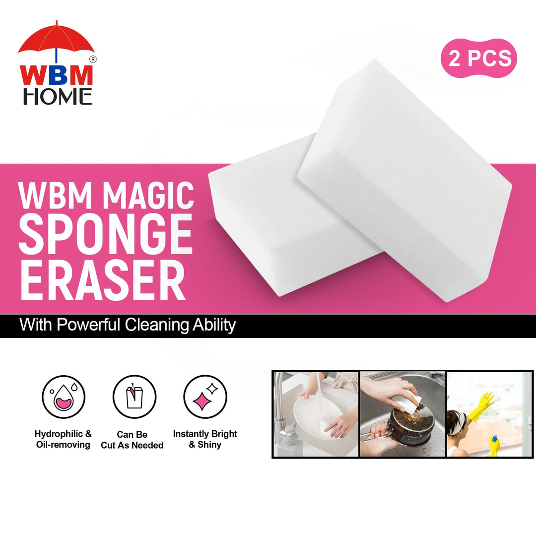 Magic Sponge White - 2 Pcs | WBM Home