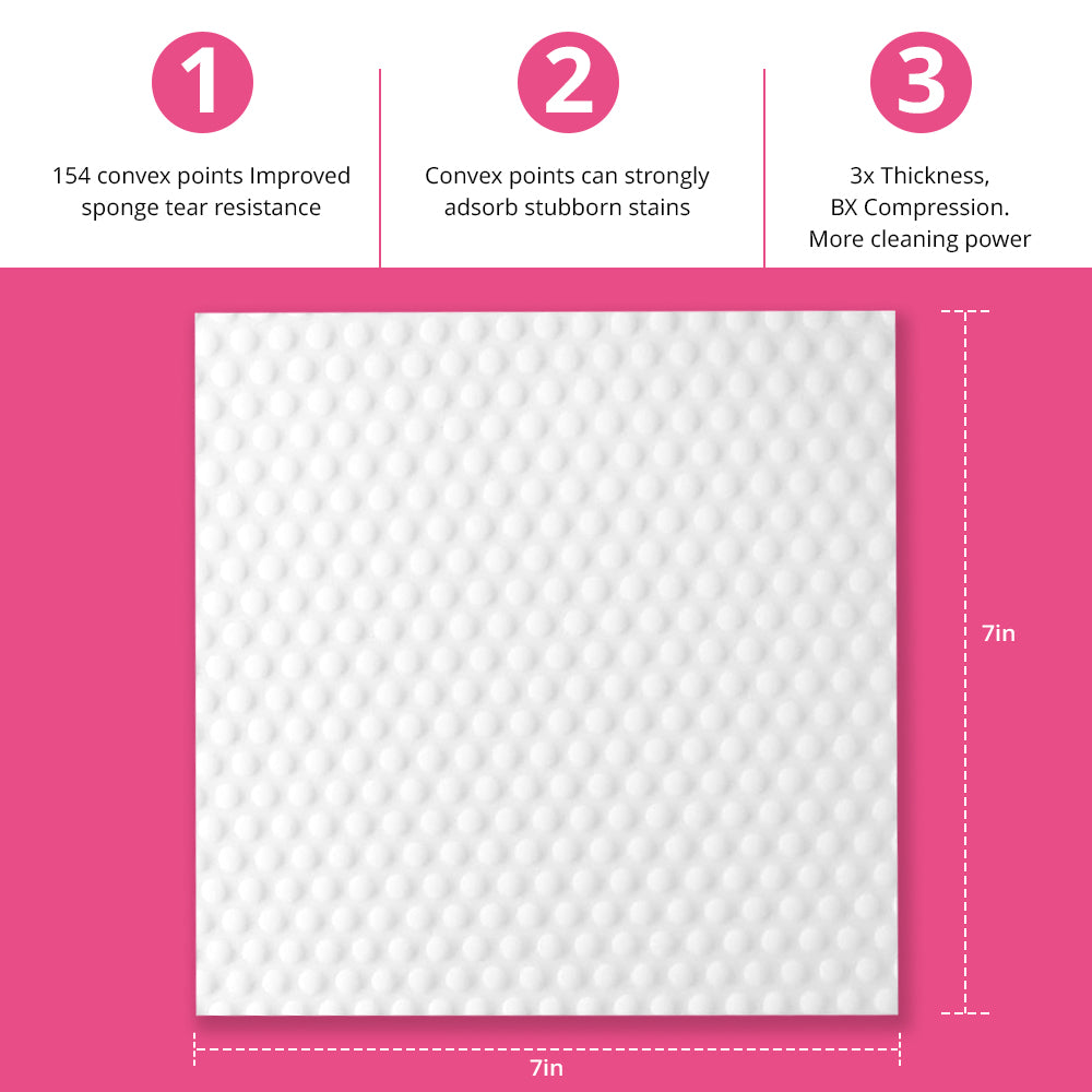 Magic Sponge Eraser Sheets - 3pcs | WBM Home