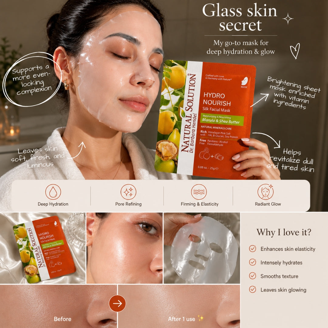 Facial Mask (Marula &amp; Shea Butter) - 25g | Natural Solution
