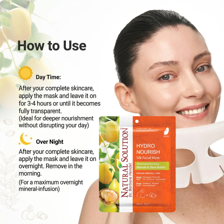 Facial Mask (Marula &amp; Shea Butter) - 25g | Natural Solution