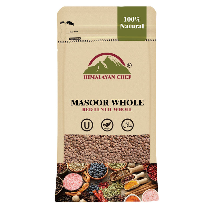Masoor Whole - 2 lbs (908g) | Himalayan Chef
