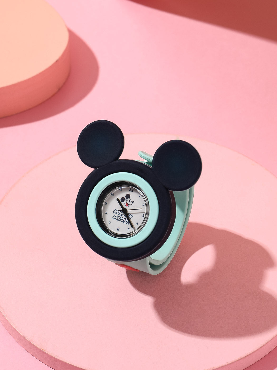 Mickey Mouse Kids Analog Watch Colorful Strap | WBM MART