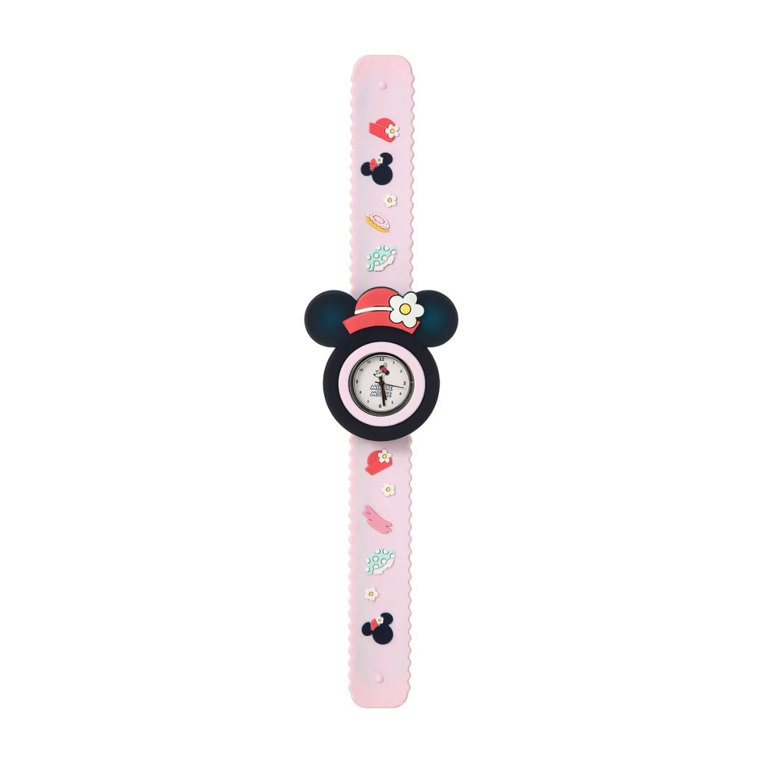 Minnie Mouse Kids Analog Watch Colorful Strap | WBM MART