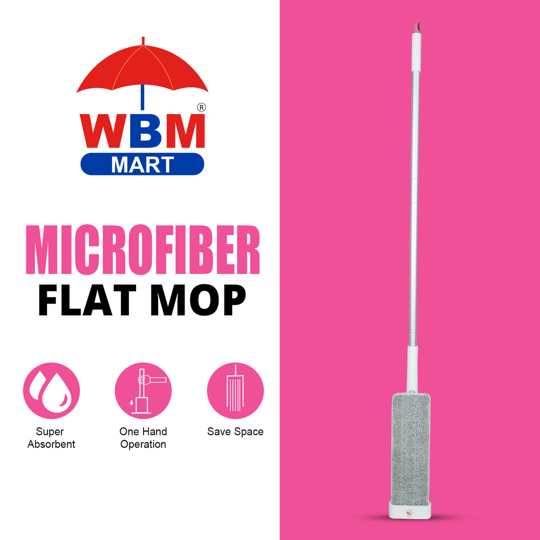 Microfiber Flat Mop | WBM Home