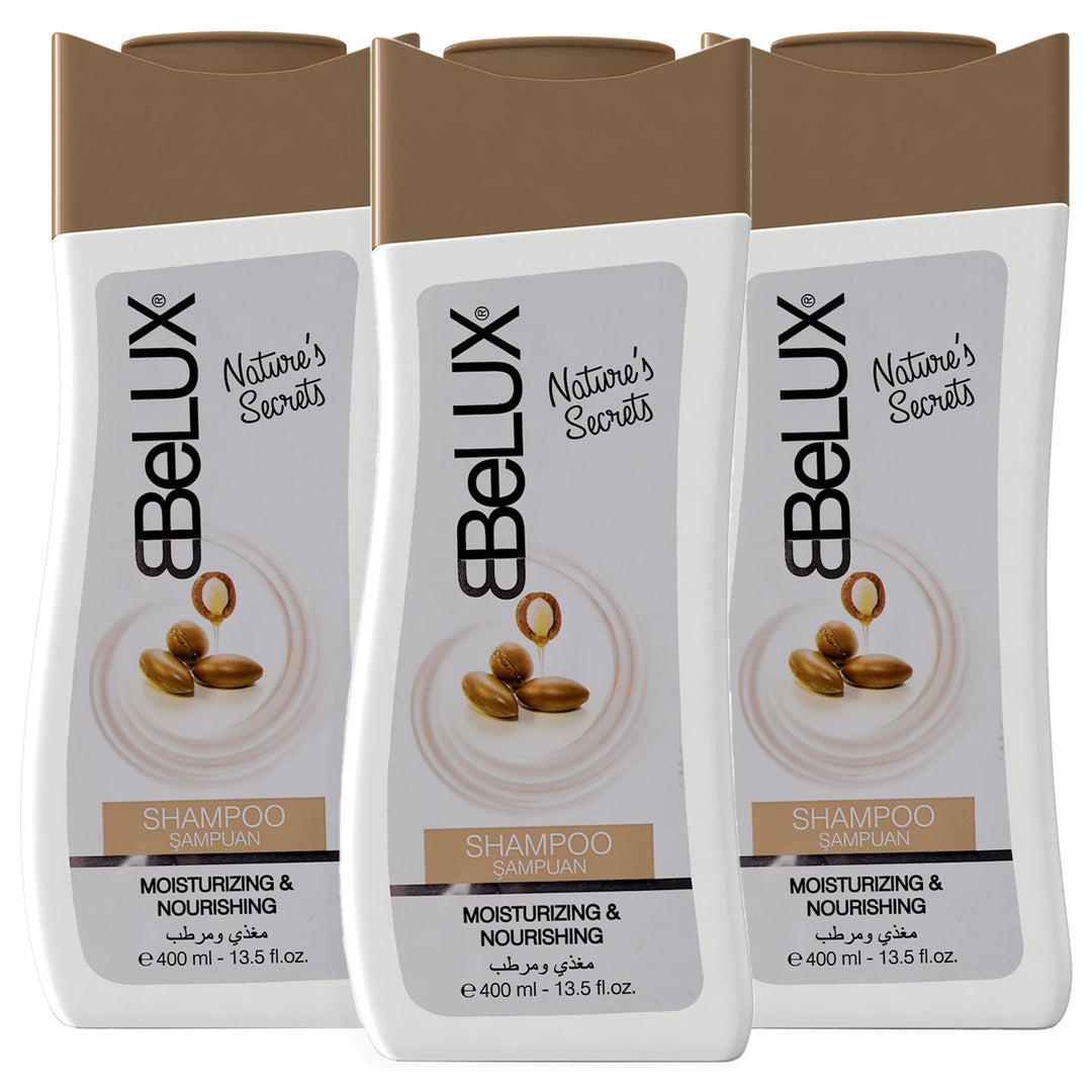 Pack of 3 | Moisturising &amp; Nourishing Shampoo - 400ml | Belux