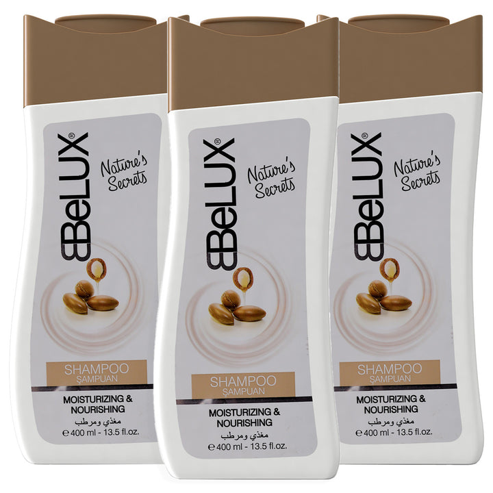 Pack of 3 | Moisturising &amp; Nourishing Shampoo - 400ml | Belux