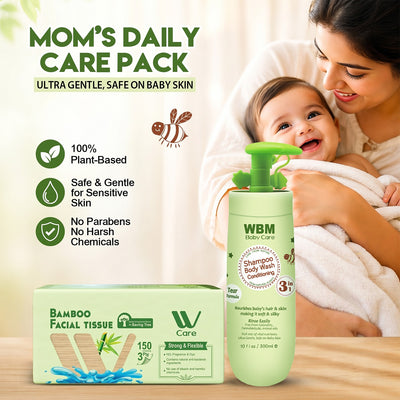 WBM Baby Daily Care Kit – Wash & Tissue