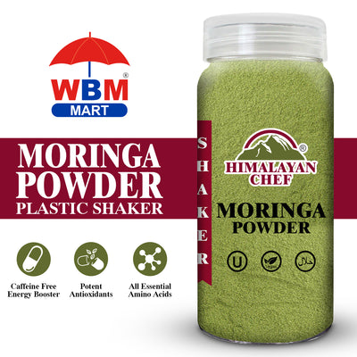 Moringa Powder Plastic Shaker- 0.33 lbs (150g) | Himalayan Chef